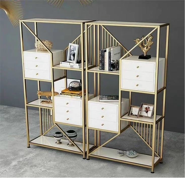 [LHS-8972] Kệ trang trí khung chân sắt mặt gỗ LHS-8972