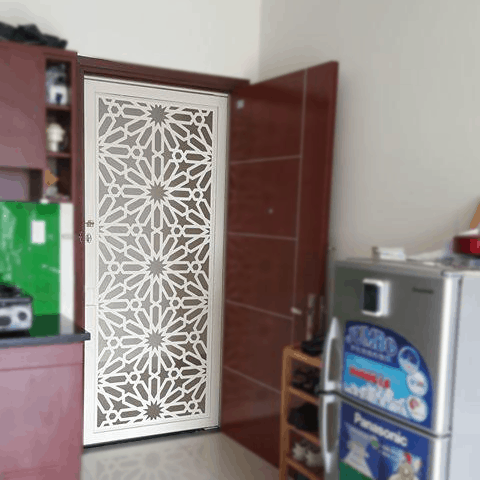 Cửa Sắt Chung Cư CNC tại Toky Tower quận 12 LHS-8428