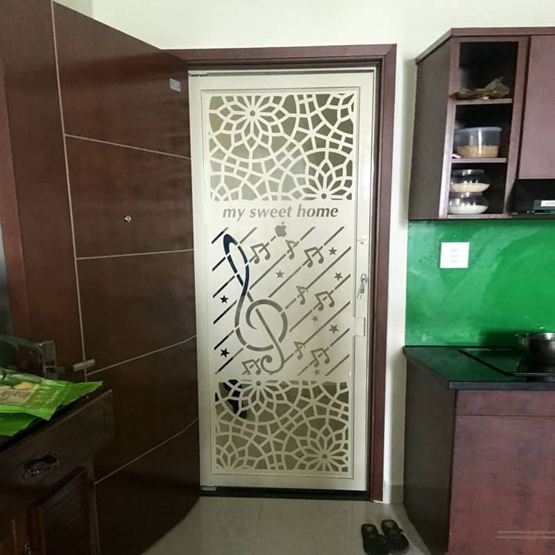 Cửa Sắt Chung Cư CNC tại Toky Tower quận 12 LHS-8416