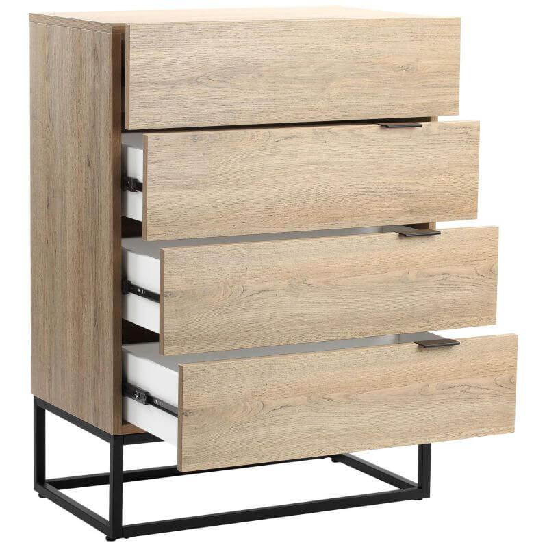 Tủ gỗ công nghiệp MDF 4 ngăn kéo LHS-7900