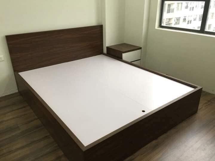 [LHS-7308] Giường gỗ công nghiệp MDF chống ẩm không ngăn kéo LHS-7308