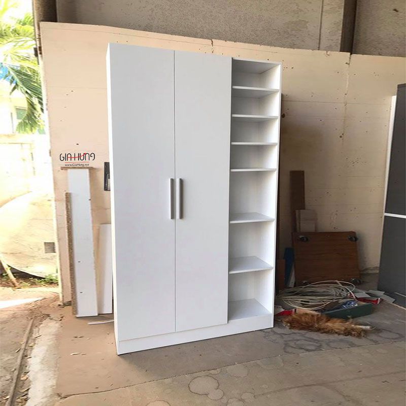 Tủ giày gỗ công nghiệp MDF chống ẩm LHS-7129