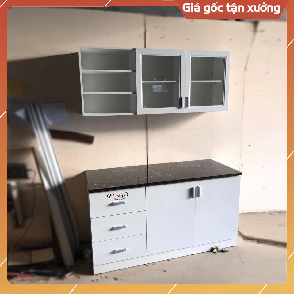 Kệ bếp gỗ công nghiệp LHS-6970