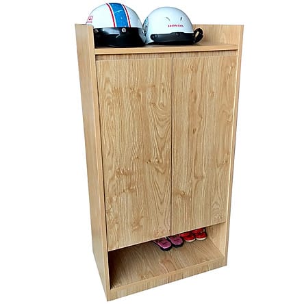 Tủ Giày 70cm - MDF phủ Melamin Gỗ Sồi LHS-6082