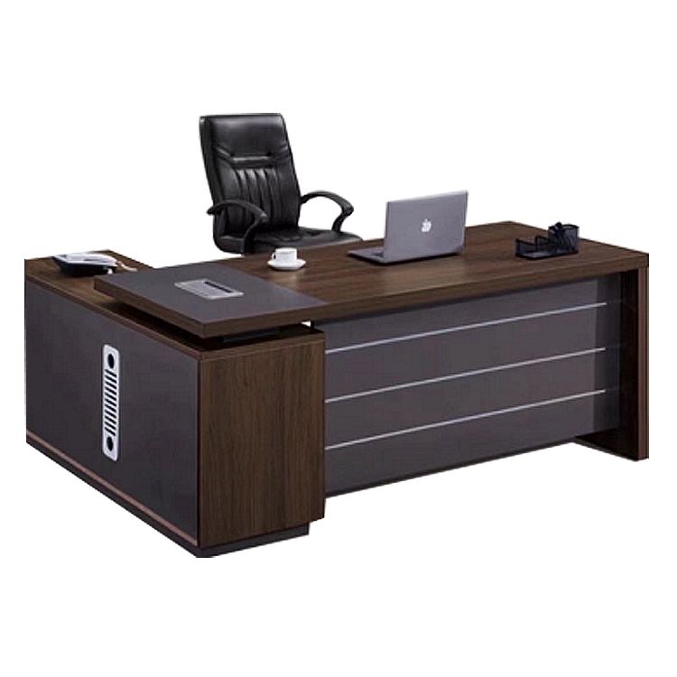 [LHS-6898] Bàn làm việc giám đốc gỗ công nghiệp MDF lõi xanh chống ẩm LHS-6898