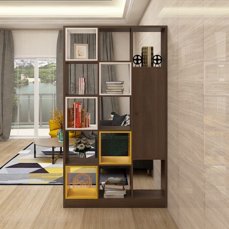 Kệ sách trang trí phòng khách LHS-5655