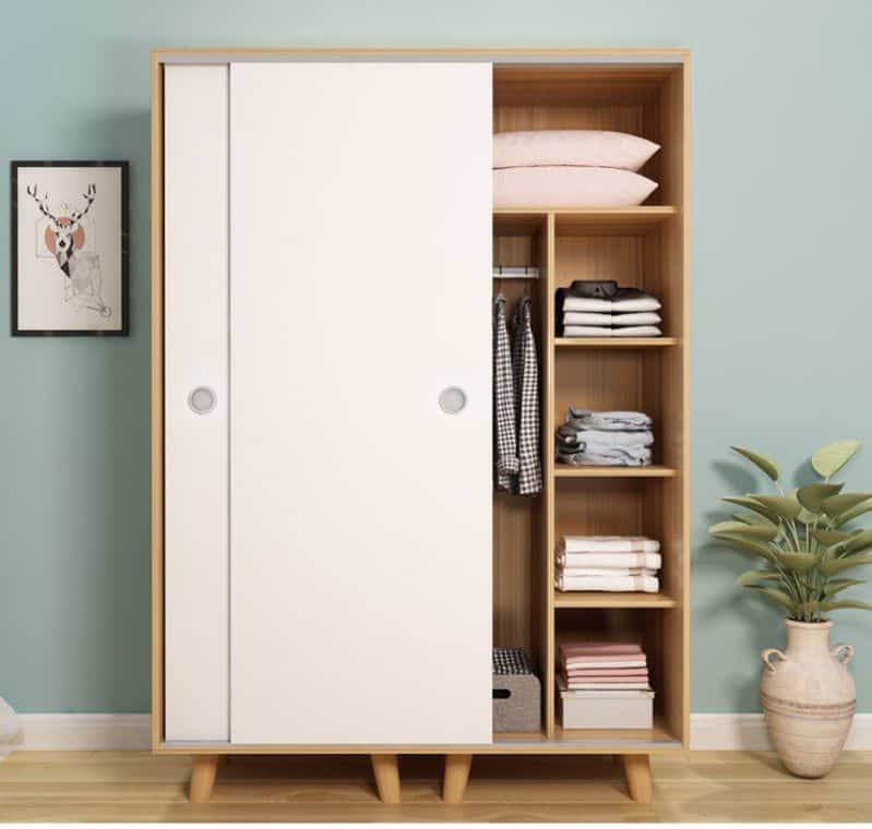 Tủ quần áo cửa lùa 2 cánh LHS-6704