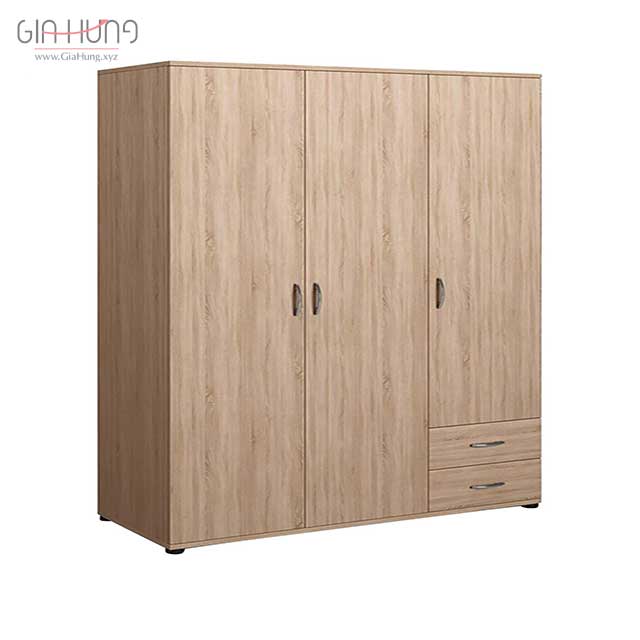 Tủ quần áo MDF 3 cánh mở LHS-4914