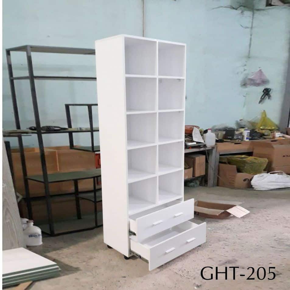 Kệ sách - kệ hồ sơ gỗ MDF chống ẩm LHS-4238