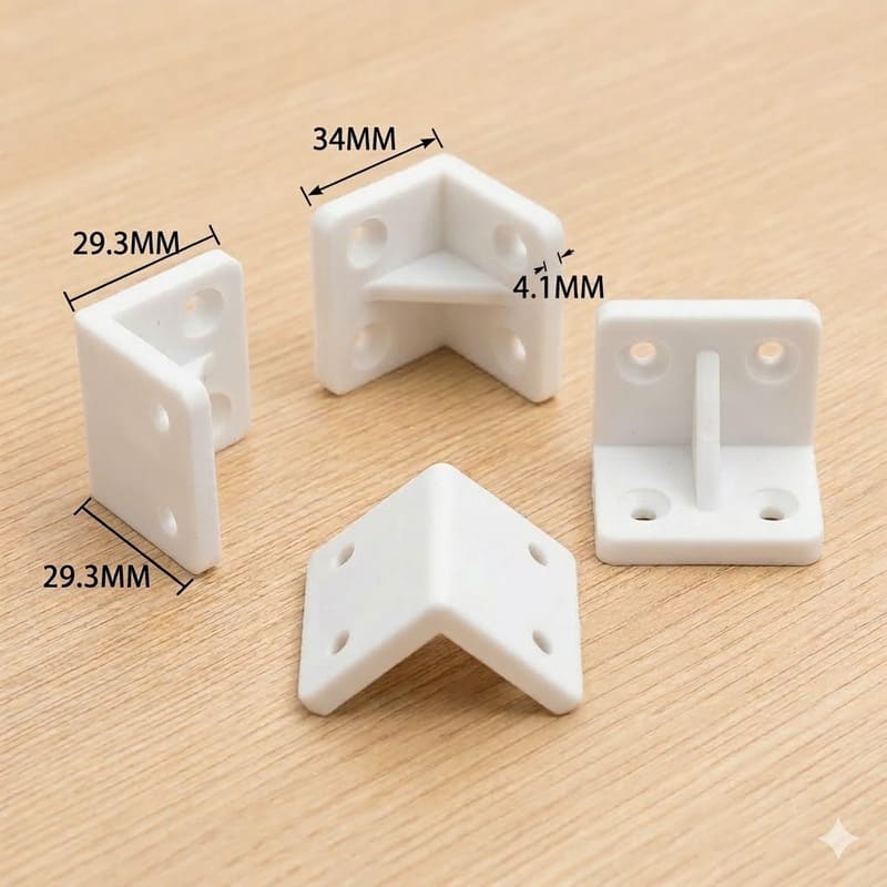 Ke góc nhựa 4 lỗ LHS-128